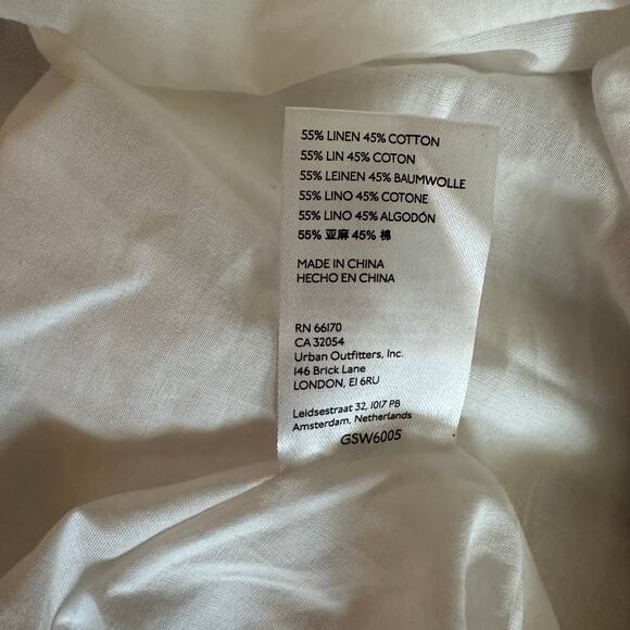 Charlie Holiday Anthropologie Purple Polka Dot, Linen, Summer Maxi Dress NWT-8 - Picture 6 of 13